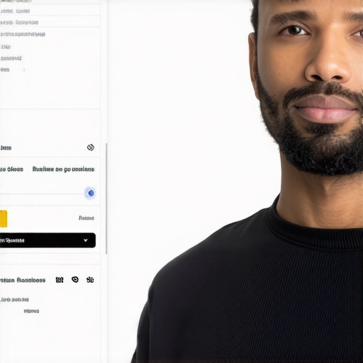 Business owner updating Google My Business profile with reviews and posts