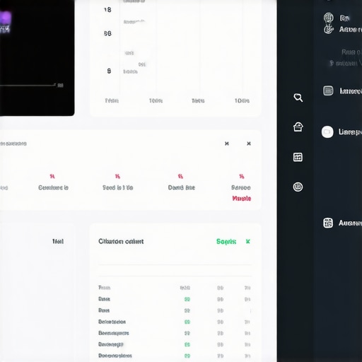 Screenshot of local SEO dashboard with ranking metrics and citation management tools