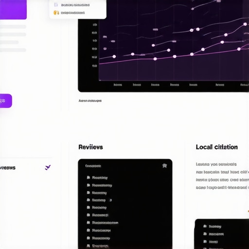 Screenshot showcasing BrightLocal's tools for citation and review management.