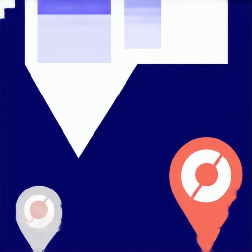 Flowchart showing steps for optimizing a Google Business Profile for better local search rankings