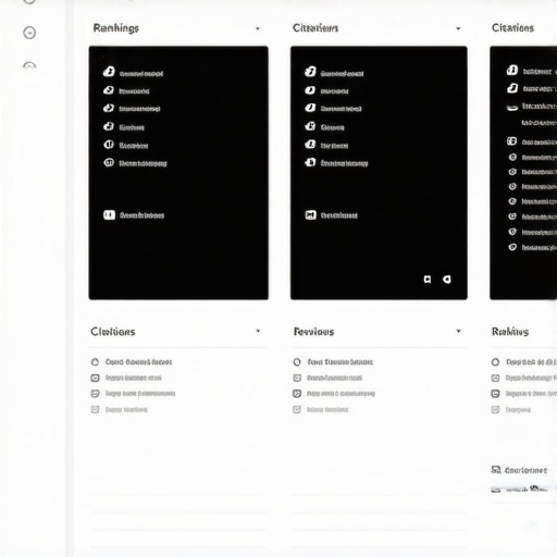 A detailed screenshot of a local SEO dashboard displaying rankings, citation statuses, and review analytics