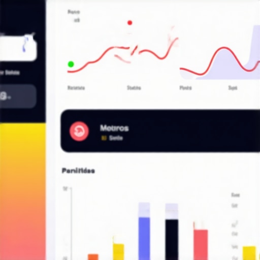 A digital dashboard showing real-time map ranking and review analytics
