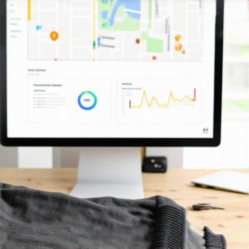 SEO Data Analysis for Map Pack Maintenance Person reviewing analytics dashboards with maps and SEO data